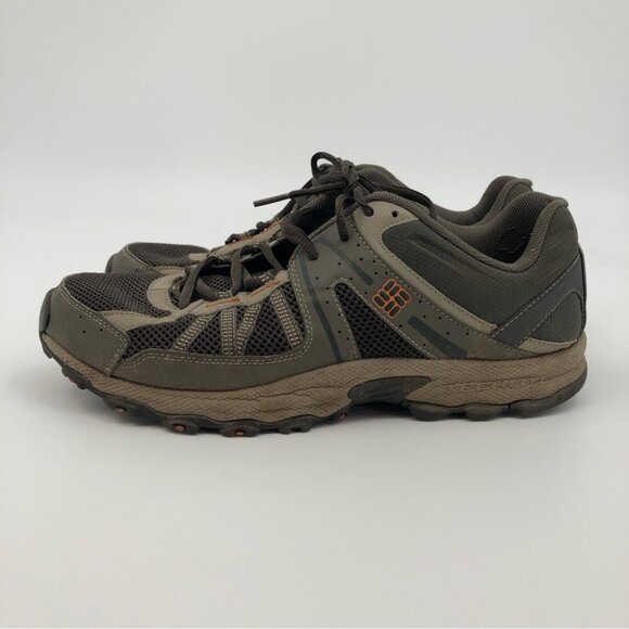 Columbia Green Breathable Athletic Sneakers | Lace Up Detail main image 4